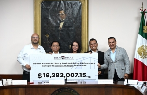 Congreso de Hidalgo encabeza la entrega de financiamiento al municipio de Cuautepec