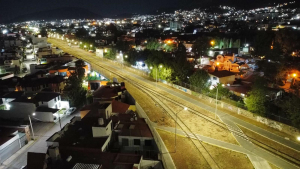 Pachuca ilumina segunda etapa de ciclovía