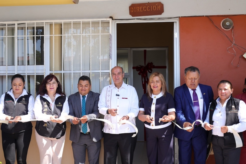 Fortalece SEPH escuelas de Tecozautla con inversión superior a 4 mdp
