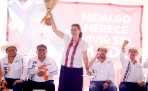 "Le he servido con pasi&oacute;n a Hidalgo, toda mi vida": Carolina Viggiano