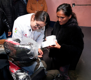 Secretaria de Salud estatal entrega apoyos funcionales en Tlanchinol para transformar la calidad de vida de los hidalguenses