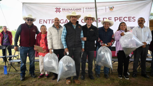 Inauguraron olla de captaci&oacute;n de agua para el municipio de Alfajayucan