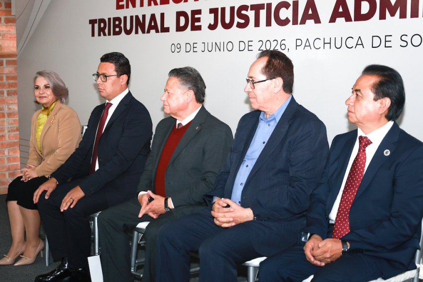 Menchaca Salazar entrega nuevas instalaciones al Tribunal de Justicia Administrativa