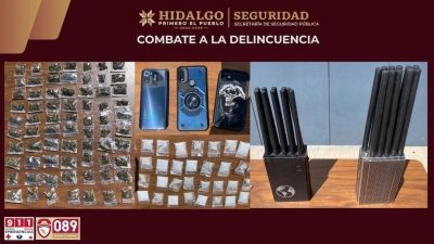 SSPH recupera tractocami&oacute;n robado y detiene a tres