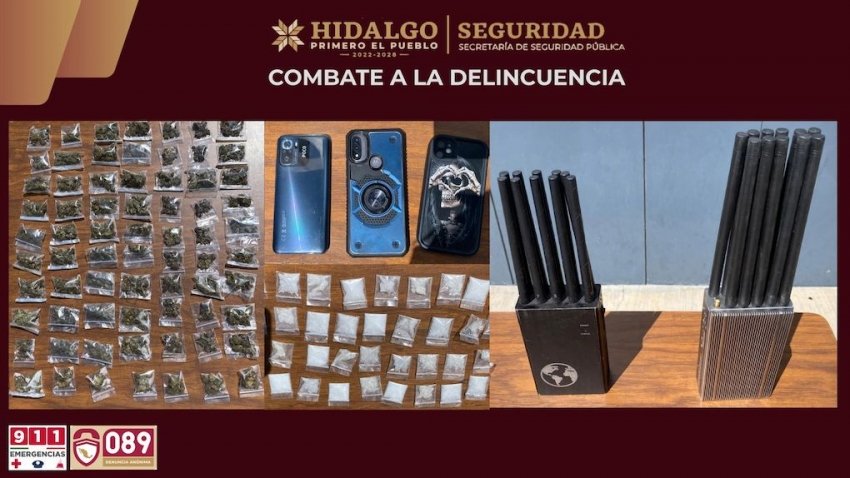 SSPH detiene a tres hombres y recupera tractocamión robado con 24 toneladas de polímero industrial