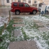 Granizada en Pachuca y al norte del municipio de Zempoala