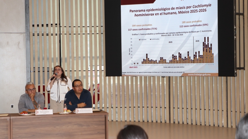 Detectan primer caso de miasis humana en Hidalgo