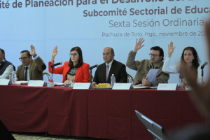 Realizan Sexta Sesi&oacute;n Ordinaria del Subcomit&eacute; Sectorial de Educaci&oacute;n del COPLADEHI