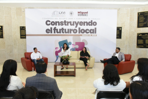 Diputados intercambian ideas con regidores y s&iacute;ndicos j&oacute;venes