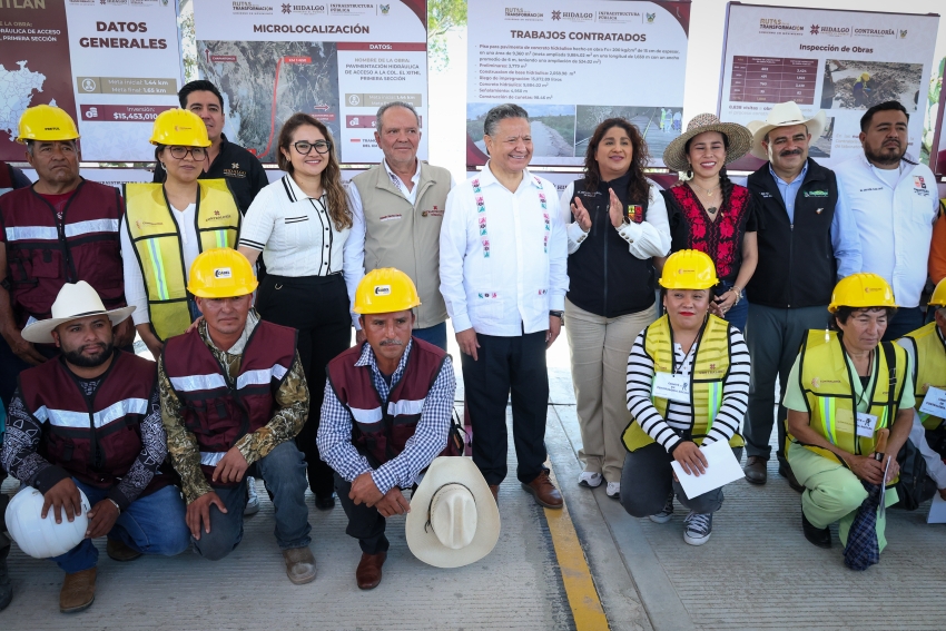 Gobierno de Hidalgo responde con cercanía y resultados en territorio: Julio Menchaca 