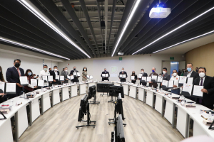 IEEH, CDHEH, PGJEH y Partidos Pol&iacute;ticos signan acuerdo de civilidad y cero tolerancia a la Violencia Pol&iacute;tica contra las Mujeres en Raz&oacute;n de G&eacute;nero  &nbsp;