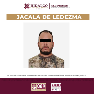 SSPH detiene sujeto por portaci&oacute;n ilegal de arma de fuego