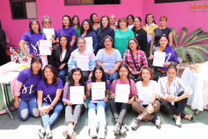 CJMH fomenta el desarrollo econ&oacute;mico de mujeres en situaci&oacute;n de violencia de g&eacute;nero