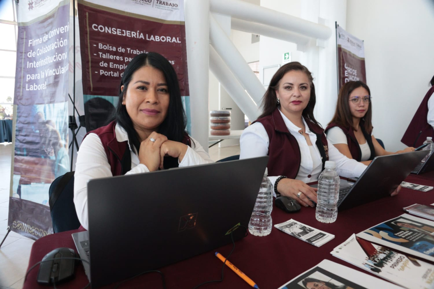STPSH y CANACO Servytur Pachuca impulsan el empleo  con Expo Talento Hidalgo 2025