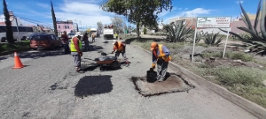 SIPDUS inici&oacute; bacheo de carreteras estatales en Zona Metropolitana de Pachuca