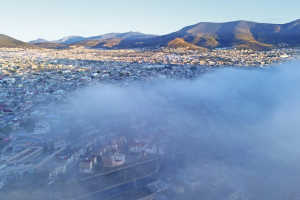 Lluvias, bajas temperaturas y agua nieve, presentes en diferentes zonas de Hidalgo