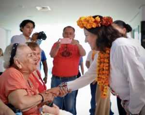 Edda Vite recorri&oacute; espacios de atenci&oacute;n a grupos prioritarios en Huejutla