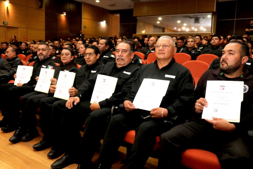 PGJEH obtiene Certificado Único Policial con el que se acreditó la capacidad de 220 agentes de investigación criminal