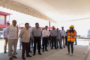 Supervisan acciones de los sectores educativo y de salud en Mineral de la Reforma