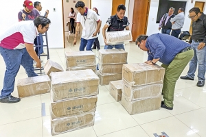 Recibe INE Hidalgo Lista Nominal de Electorales definitiva con fotograf&iacute;a del Proceso Electoral 2024