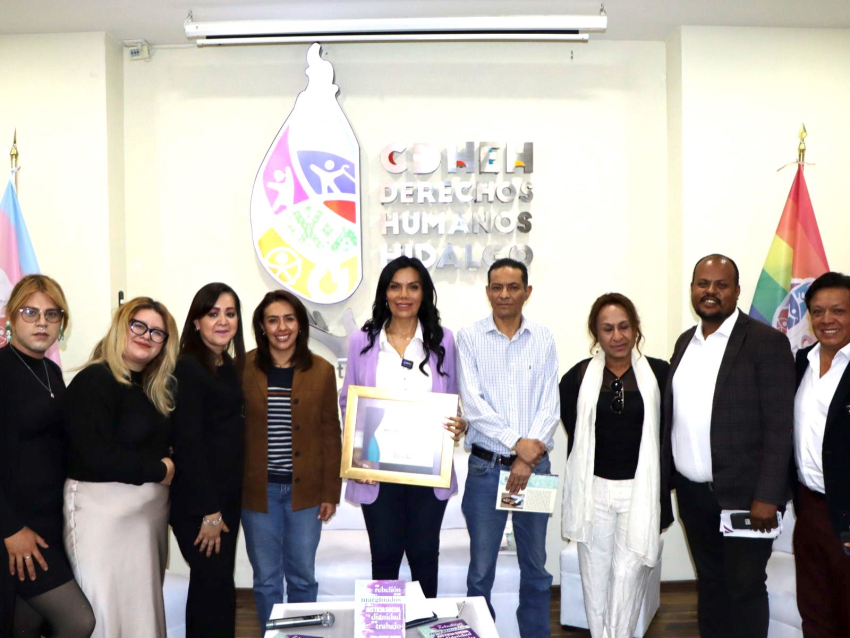 Transgénero Hidalgo y CDHEH presentan libro de Diana Sánchez Barrios