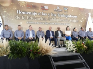 Encuentro masivo del Magisterio Jubilado en Activo; la Secci&oacute;n 15 del SNTE honra su legado