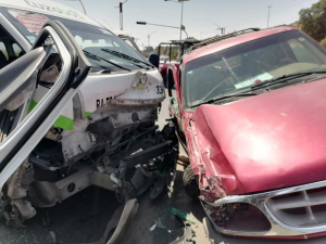 Percance entre una unidad de la Ruta de Aportaci&oacute;n Servicio Ordinario y un veh&iacute;culo particular