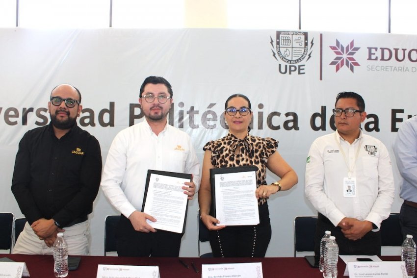 Alianza UPE-JAGUAR impulsa la innovación tecnológica