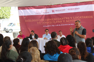 Di&aacute;logo con comerciantes del Valle del Mezquital