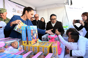 &ldquo;S&iacute; al desarme, s&iacute; a la paz&rdquo; ense&ntilde;a al mundo que en M&eacute;xico construimos justicia y paz: Claudia Sheinbaum