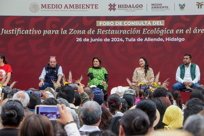 Realizan foro participativo previo a la declaraci&oacute;n de Zona de Restauraci&oacute;n Ecol&oacute;gica en Tula