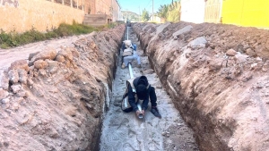 Avanzan acciones de modernizaci&oacute;n de la infraestructura hidr&aacute;ulica en Santiago Tlapacoya