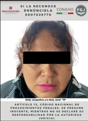 PGJH, Conase y Fiscal&iacute;a Edom&eacute;x aprehenden a posible implicada en desaparici&oacute;n de menor de edad registrada en Hidalgo