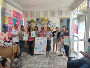 Unidad de salud Metztitl&aacute;n del Imss-Bienestar promueve el &ldquo;Baby shower de tu bienestar&rdquo; en jornadas preventivas.