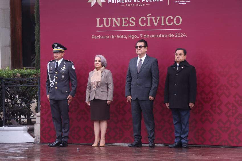 Secretar&iacute;a de Gobierno encabeza lunes c&iacute;vico