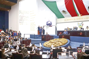 Celebran Sesión Ordinaria del 10&deg; Parlamento Infantil