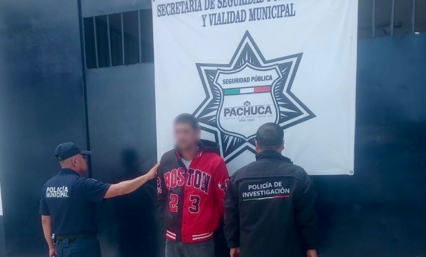 Seguridad Pública de Pachuca localiza y entrega a persona con orden de aprehensión vigente