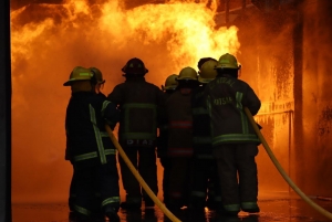 Bomberas de Pachuca participan en capacitaci&oacute;n nacional con causa rosa