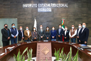 Rinde protesta como Consejera Presidenta Temporal del IEEH Ariadna González Morales