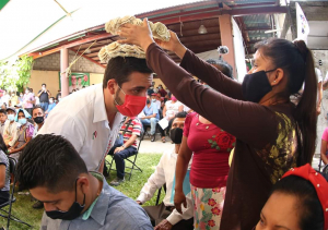 CENECISTAS ACUDEN A ATLAPEXCO Y SAN FELIPE ORIZATL&Aacute;N PARA RESPALDAR A LOS CANDIDATOS PRIISTAS