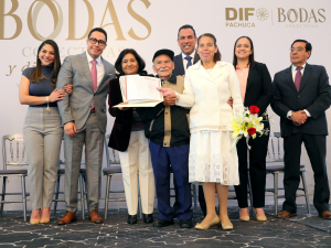 En el d&iacute;a m&aacute;s rom&aacute;ntico, 163 parejas contrajeron nupcias en Pachuca