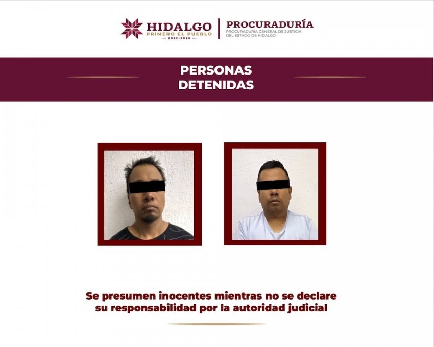 PGJEH detiene a dos por narcomenudeo