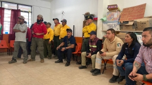 Gobierno de Hidalgo emprendió acciones oportunas para combatir incendio forestal en Los Mármoles