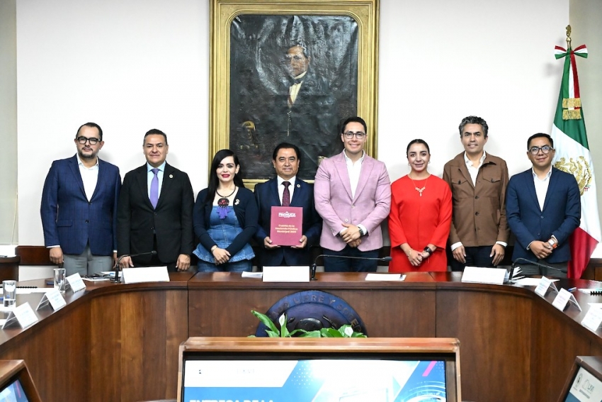 Congreso del Estado recibe la Cuenta Pública de Pachuca 2025