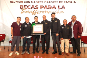 Natividad Castrejón encabezó reunión sobre Becas de la Transformación en la UTSH