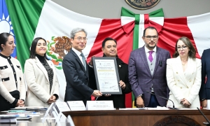 Congreso de Hidalgo reconoce la labor diplom&aacute;tica de Taiw&aacute;n a favor del desarrollo y la cooperaci&oacute;n