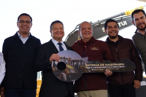 Invierte gobierno de Hidalgo más de 200 mdp en maquinaria