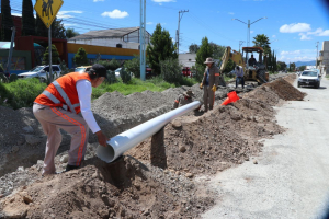 Contin&uacute;an acciones para modernizar la infraestructura hidr&aacute;ulica en la zona metropolitana