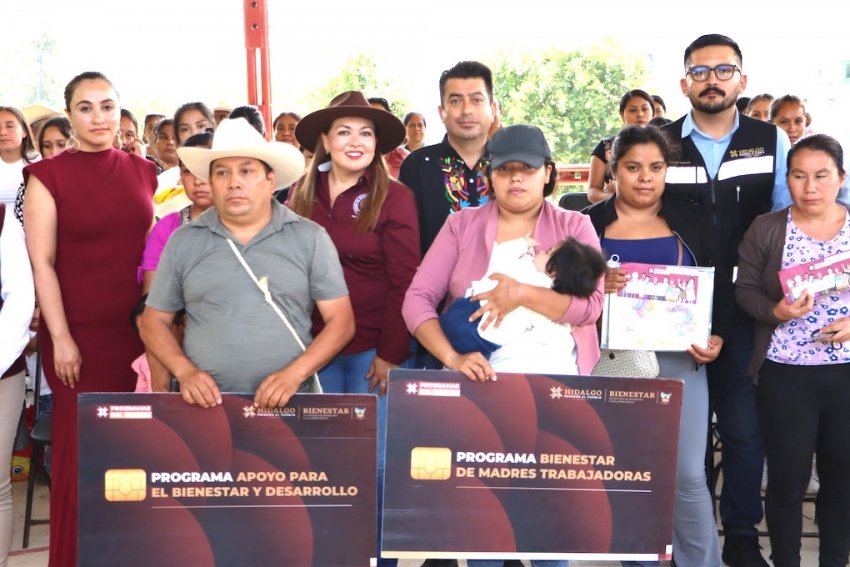 Hidalguenses con mejores condiciones de vida, objetivo primordial de los programas sociales