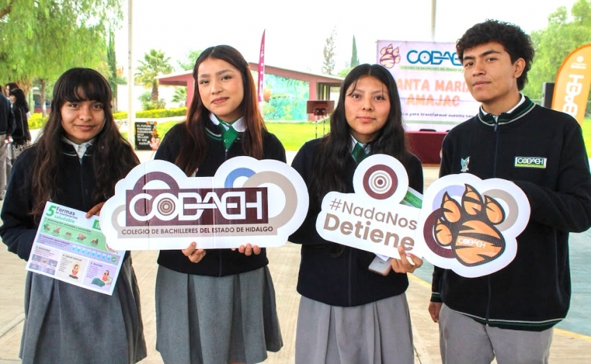 COBAEH fortalece acciones de prevención y convivencia escolar
